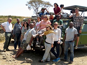 NUNM Students on safari